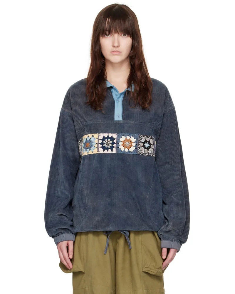 STORY mfg. Purple Polite Sweatshirt Purple