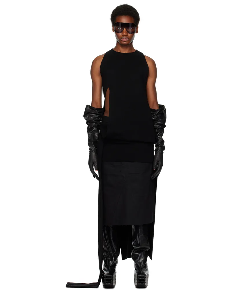Rick Owens Black Banana Sweater 09