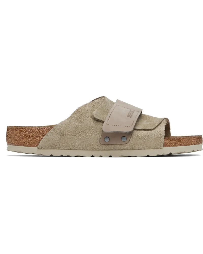 Birkenstock Taupe Regular Kyoto Sandals Taupe
