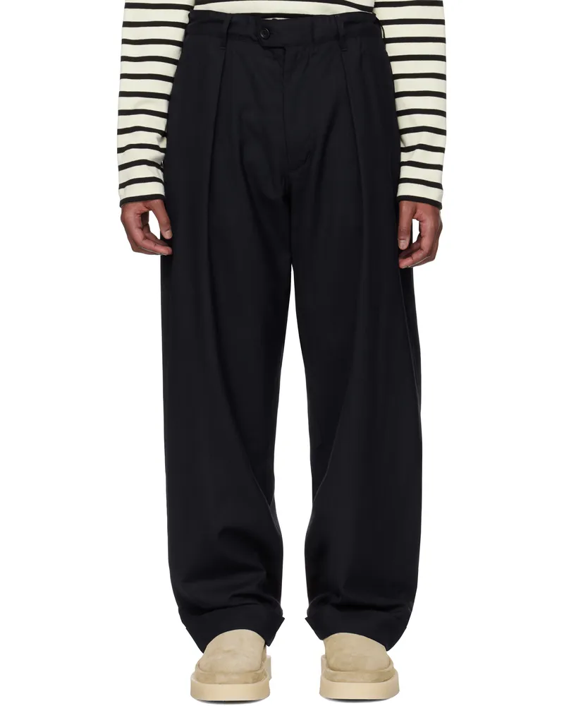 Engineered Garments Navy Gurkha Trousers Pb002