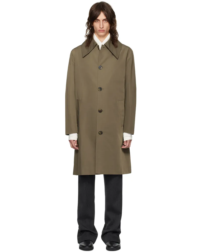 16ARLINGTON Khaki Torrance Coat Cachi