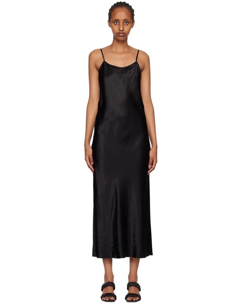 THIRD FORM Black Crush Bias Maxi Dress Black