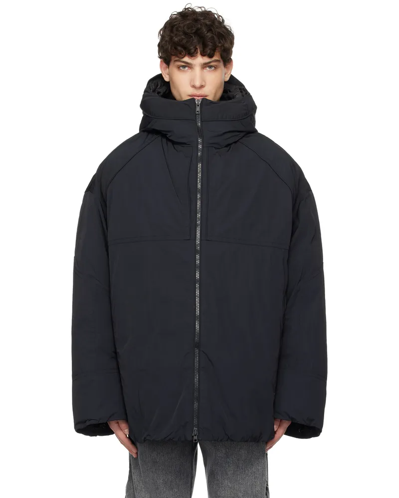 JUUN.J Black Heavy Down Jacket 5