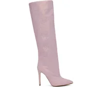 Pink Holly Stiletto Boots