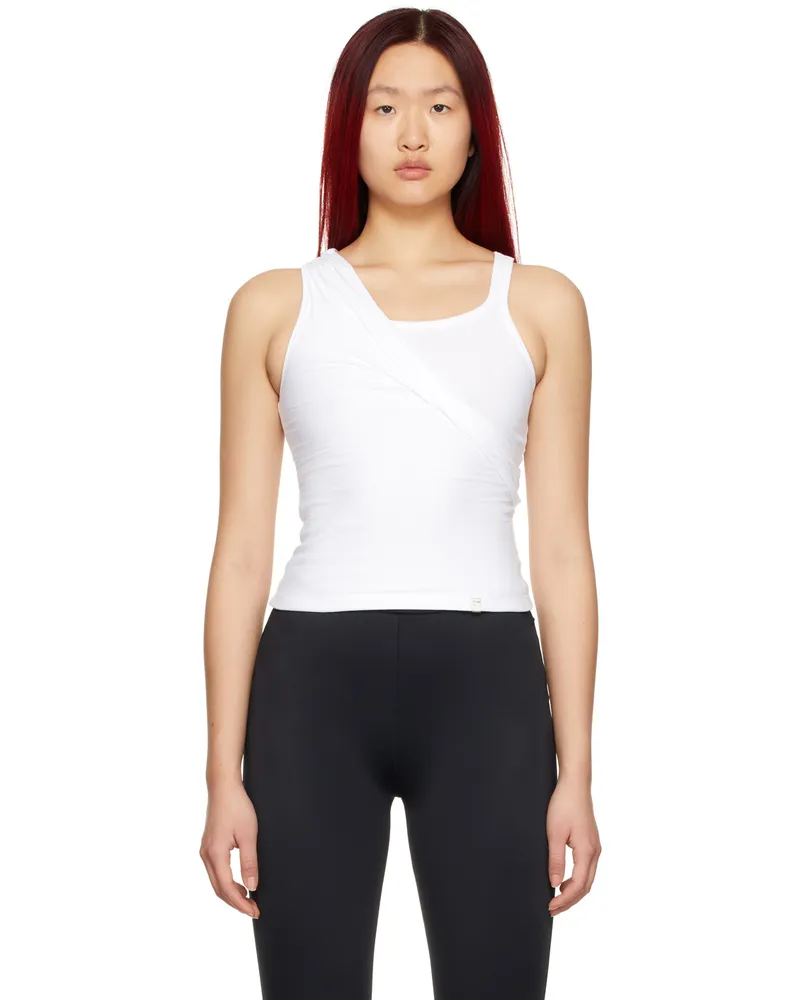 1017 ALYX 9SM White Half Twist Tank Top Wth0001