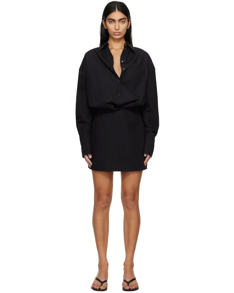 Interior Black 'The Tutto' Minidress Black