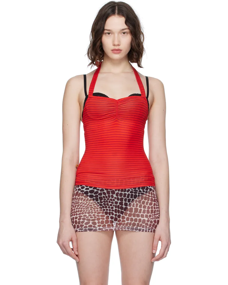Miaou Red Pilar Top Red