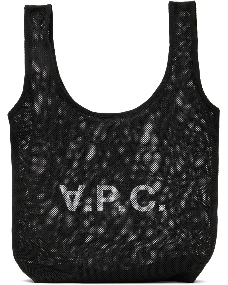 A.P.C. Black Rebound Shopping Tote Lzz