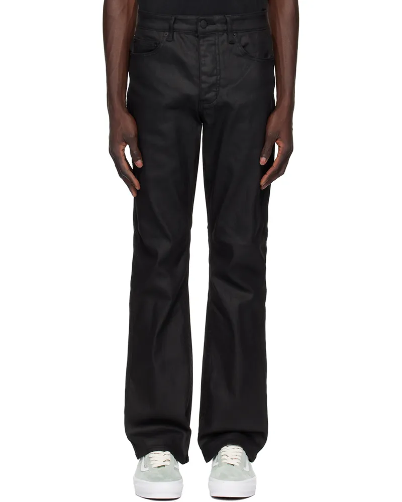 ksubi Black Bronko Wax Jeans Black