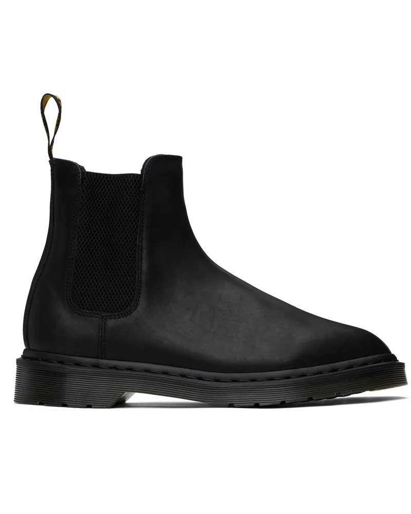 Dr.Martens Black Graeme Analine Leather Chelsea Boots Black