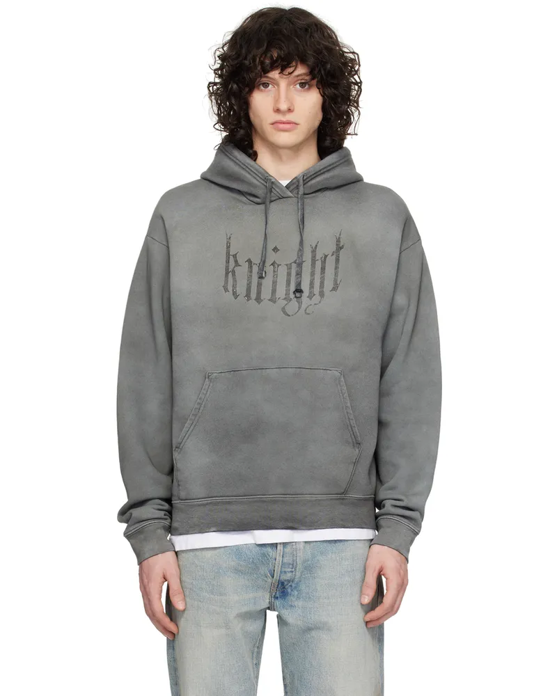 John Elliott + Co Gray Rush Hoodie Knight