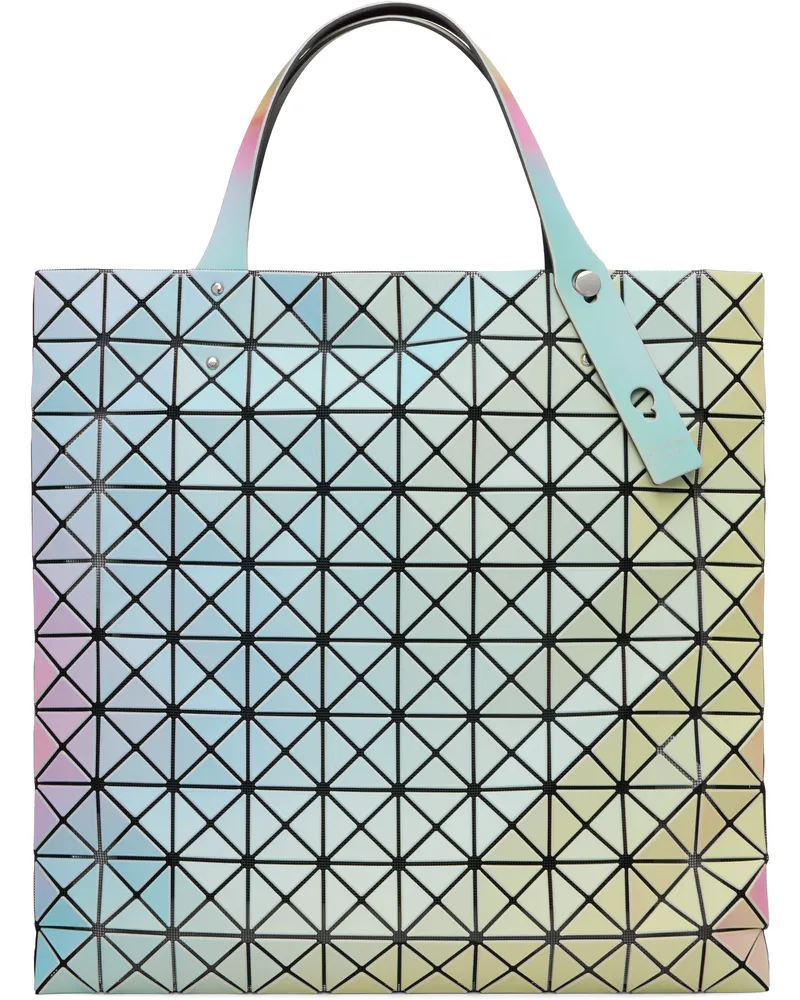 Issey Miyake Multicolor Illusion Tote 04-white