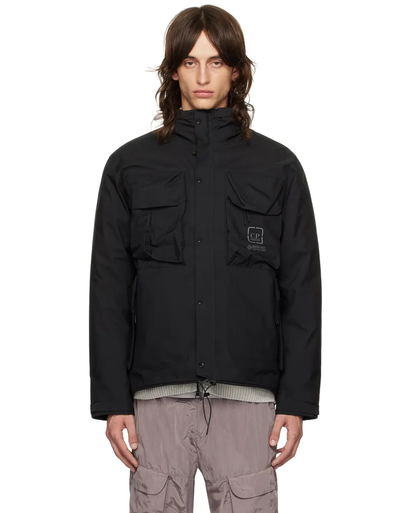 C.P. Company Black GORE-TEX INFINIUM™ Utility Down Jacket 999