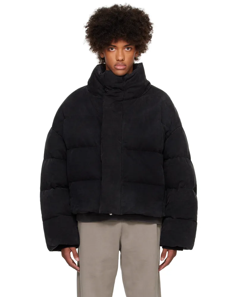 Entire Studios Black MML Puffer Down Jacket Iron