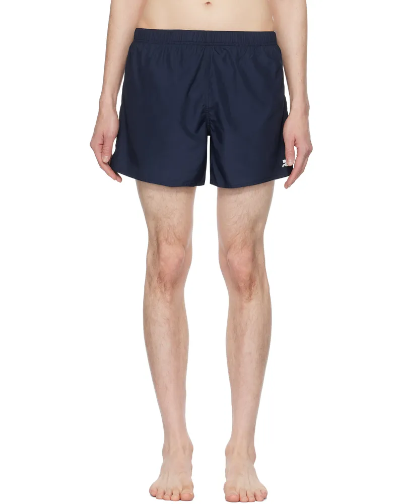 Courrèges Navy AC Swim Shorts 7075