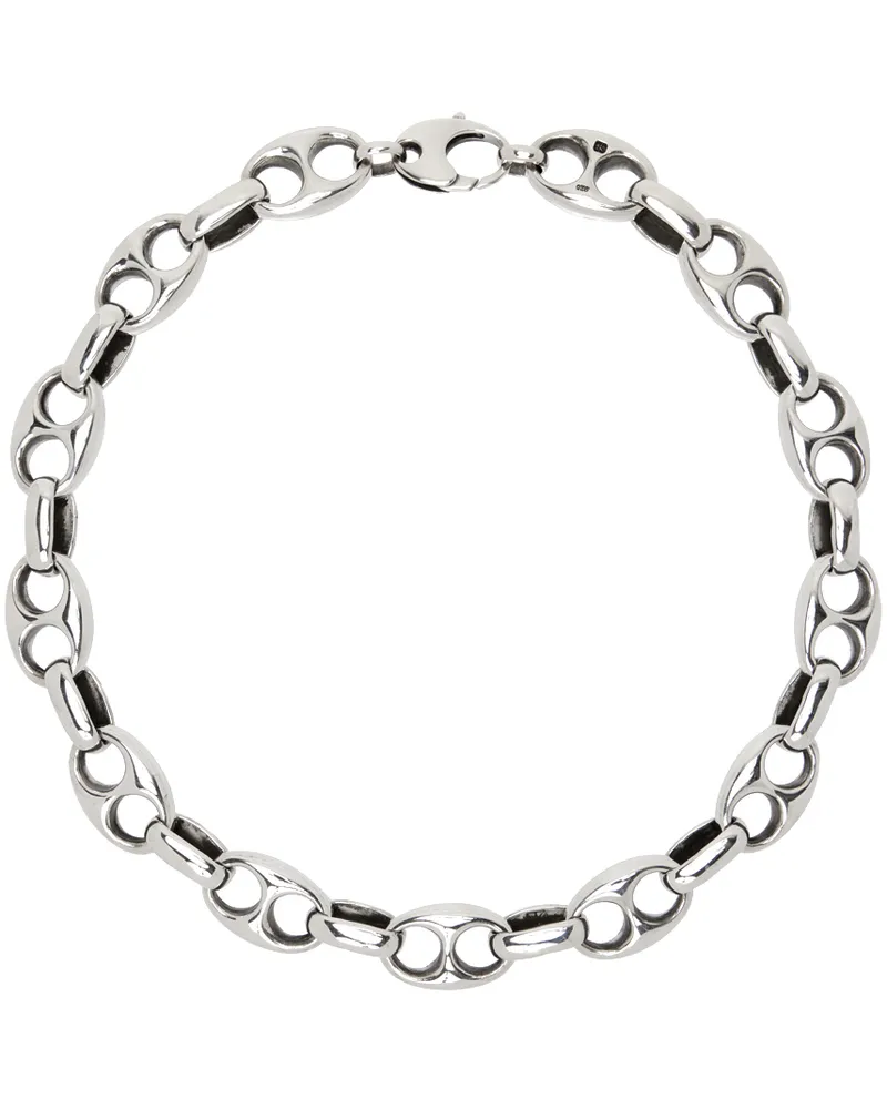 Sophie Buhai Silver Large Barbara Chain Necklace Sterling