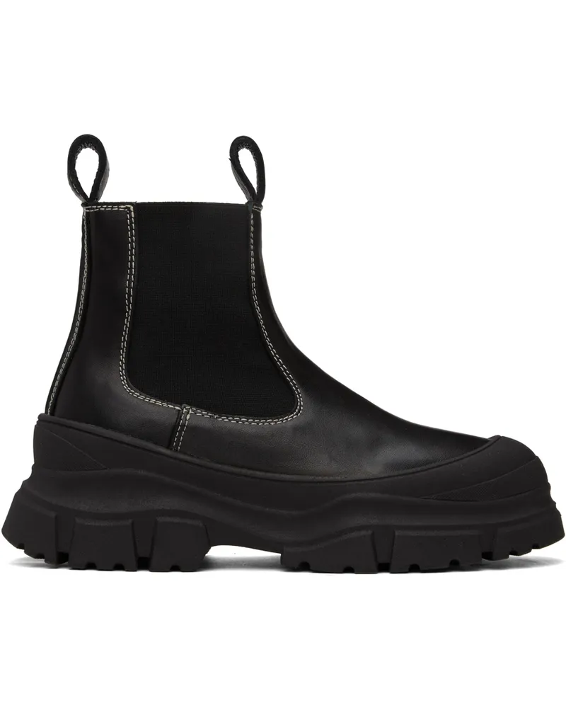Sofie D'Hoore Black Fabulous Chelsea Boots Black