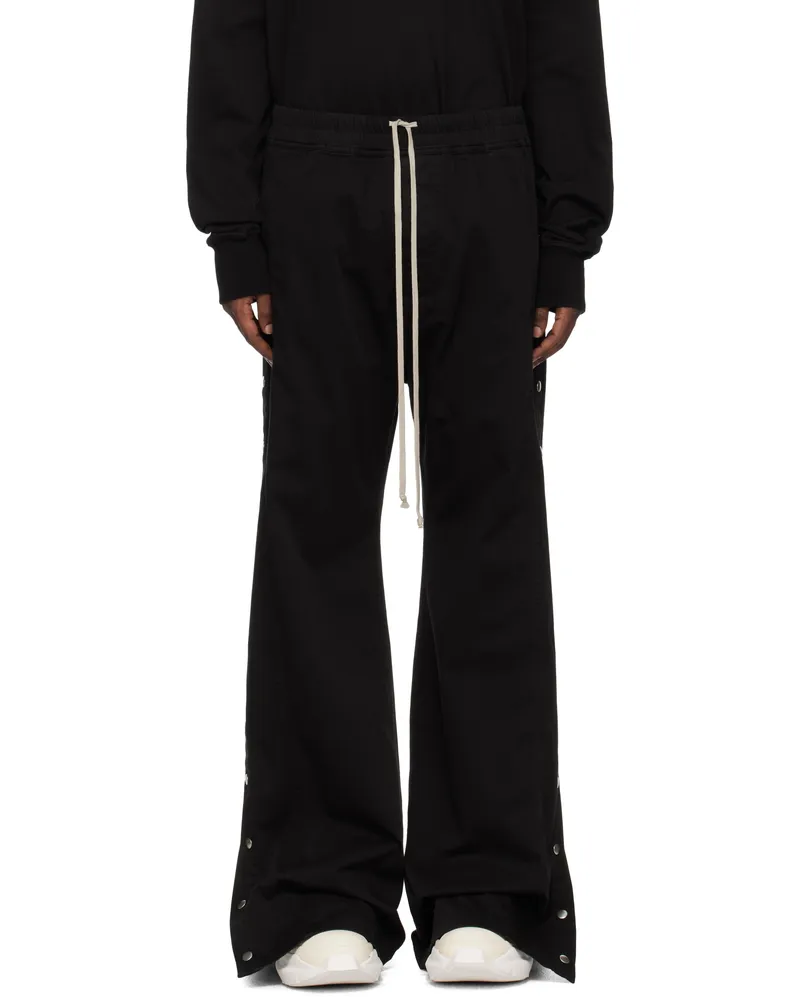 DRKSHDW by Rick Owens Black Porterville Pusher Trousers 09