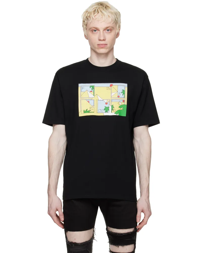 Undercover Black Printed T-Shirt Black