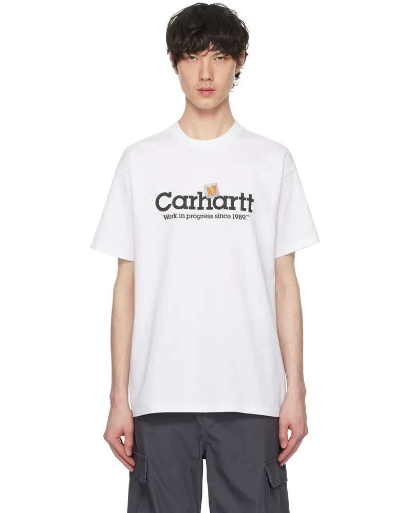 Carhartt WIP White Label Script T-shirt 02xx
