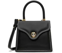 Black Leather Lady 15 Bag