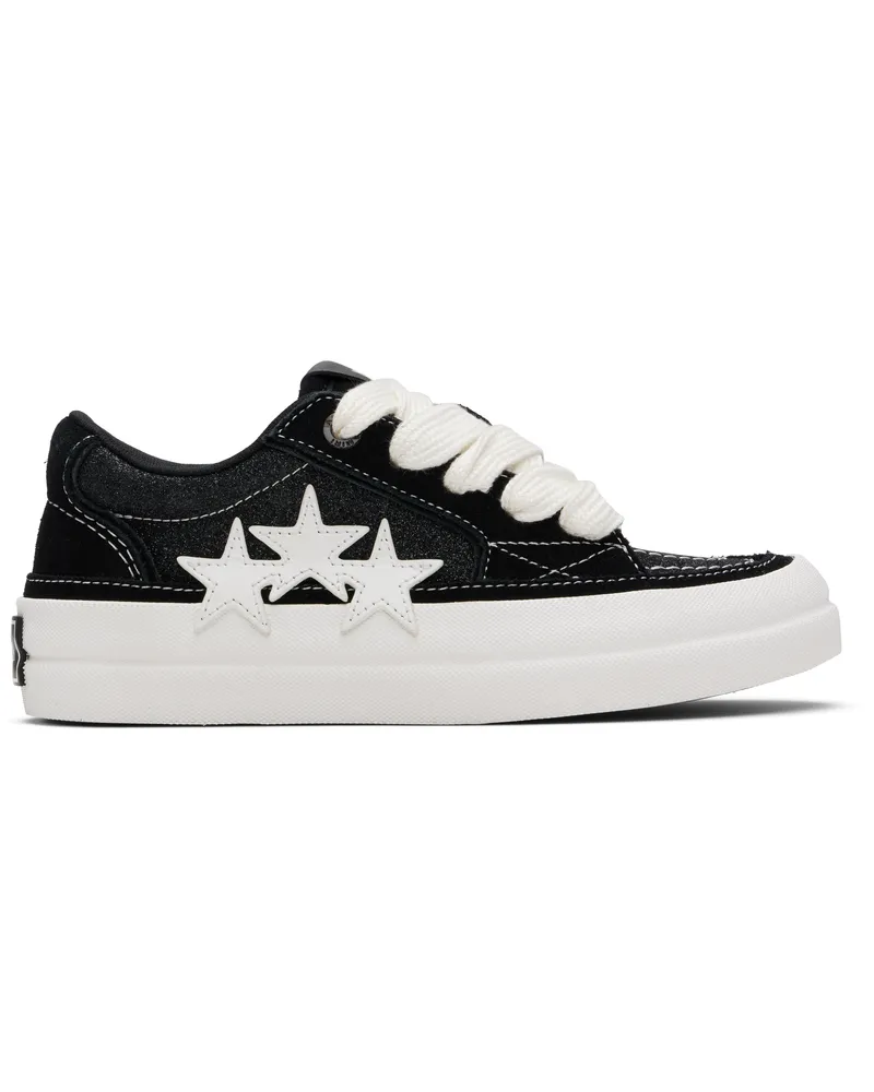 Amiri Black Glitter Sunset Skate Sneakers Black