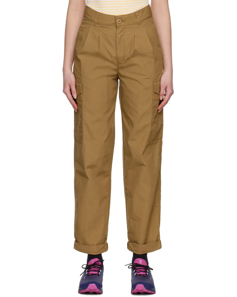 Carhartt WIP Brown Collins Trousers Cm02