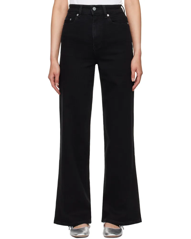Ganni Black Washed Andi Jeans 006