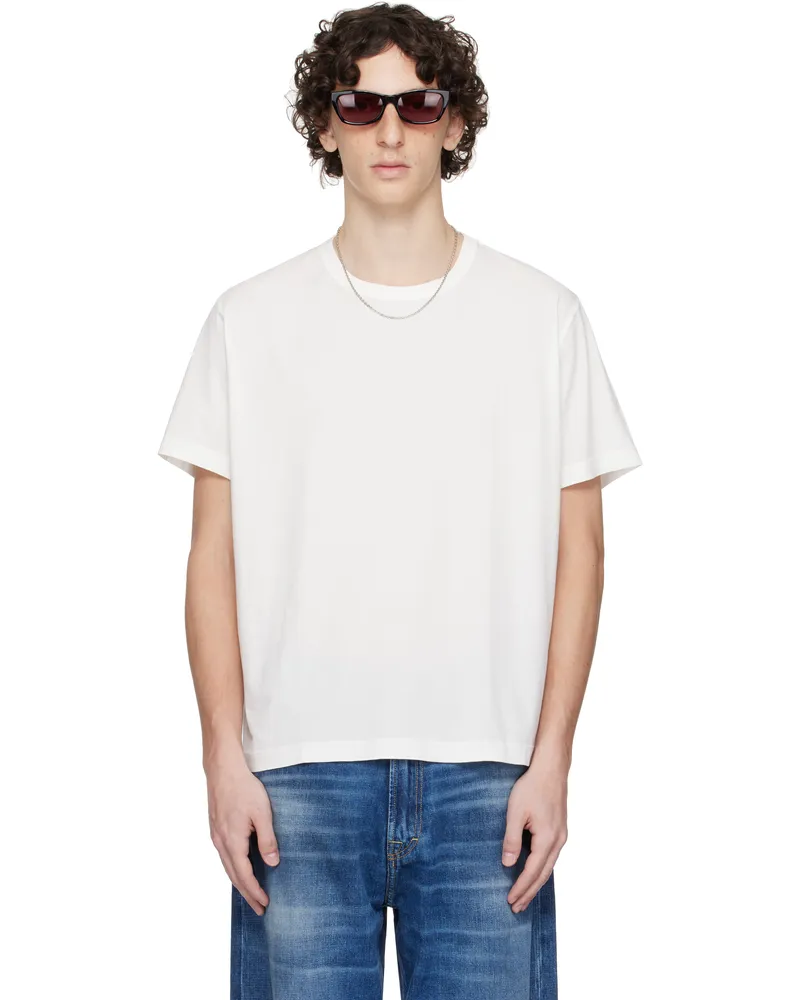 Our Legacy WORK SHOP Emporio Armani White Primo T-shirt Bianco