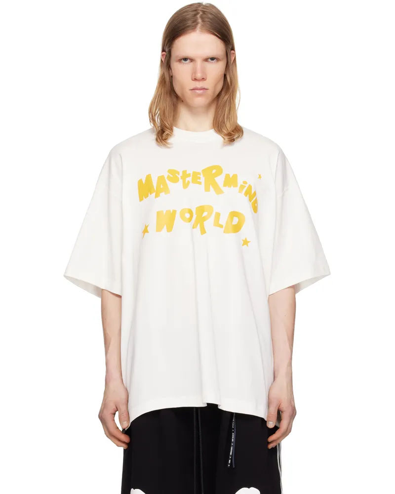 Mastermind World White MW Oversized Star T-shirt White