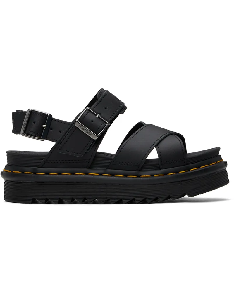 Dr.Martens Black Voss II Sandals Black