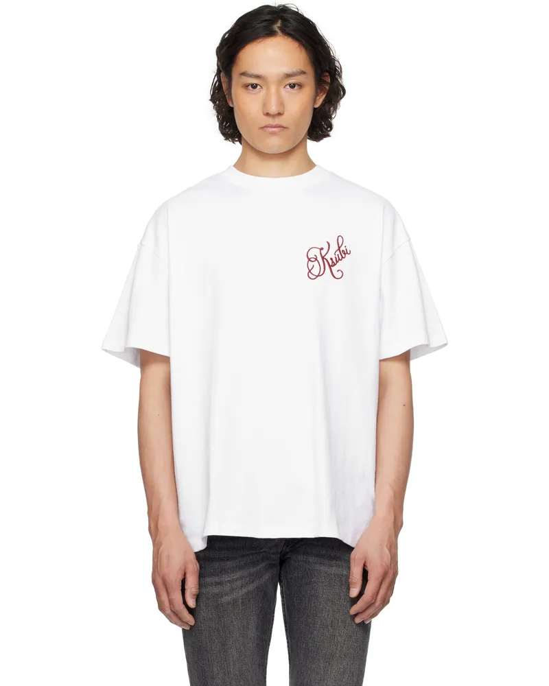 ksubi White Kursed Ekcess SS T-shirt White