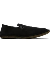 Dries van Noten Black Slip-On Loafers Black