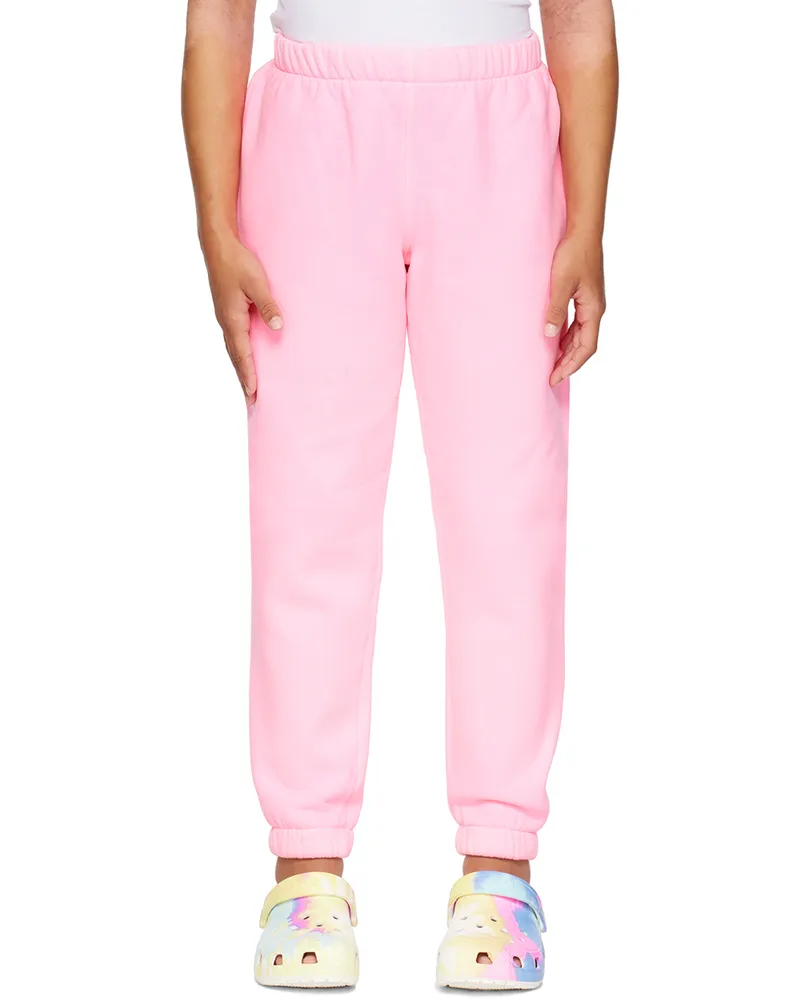 ERL Kids Pink Elasticized Sweatpants Pink