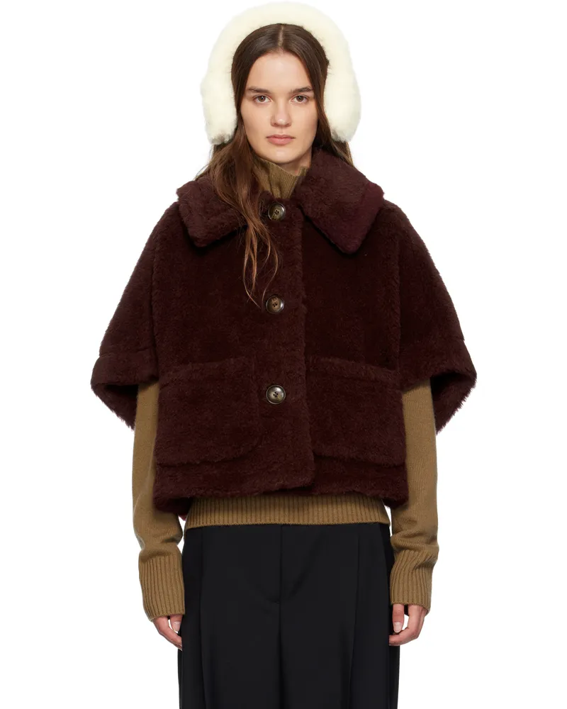 Max Mara Burgundy Newterzo1 Jacket 19