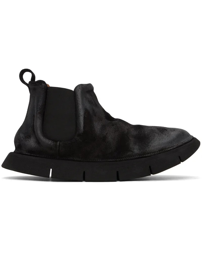 Marsèll Black Intagliata Chelsea Boots Nero