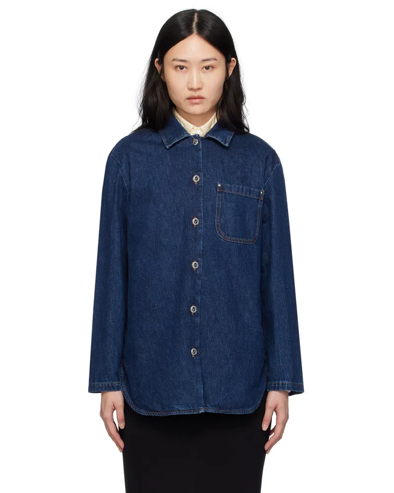 A.P.C. Indigo Laguna Denim Jacket Ial