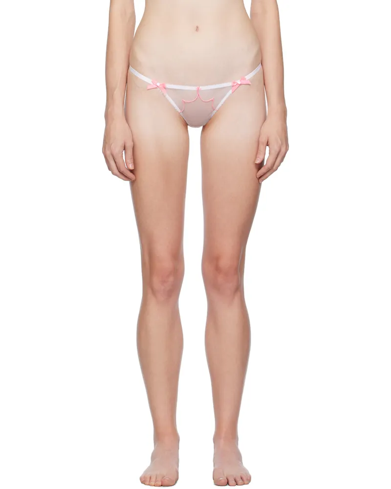 Agent Provocateur White Lorna Thong 100650