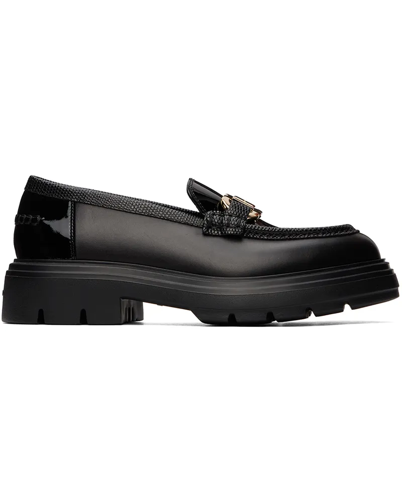 Ferragamo Black Brooke Loafers 003