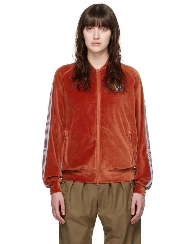 NEEDLES Orange RC Track Jacket B-brick