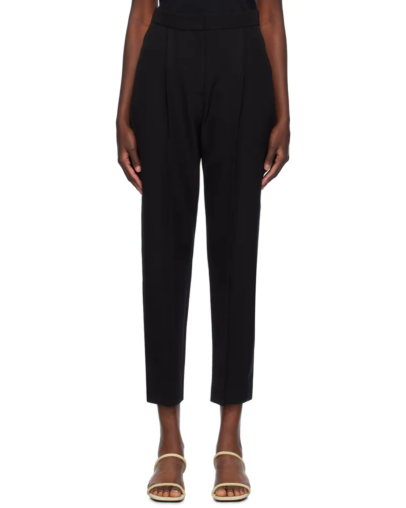 Erdem Black Cropped Trousers Black