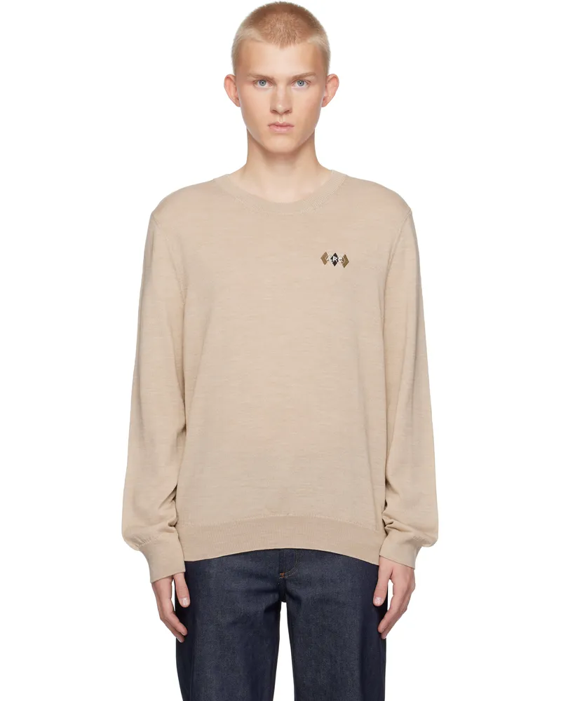 A.P.C. Beige Rory Sweater Pbc