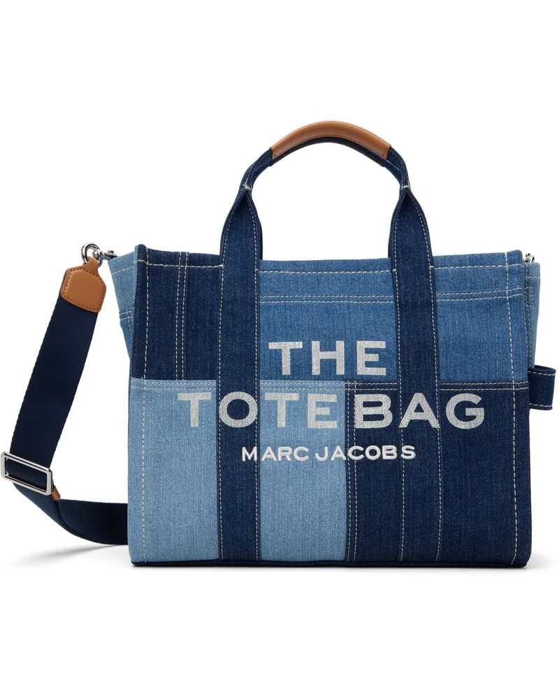 Marc Jacobs Blue 'The Denim Medium' Tote 422