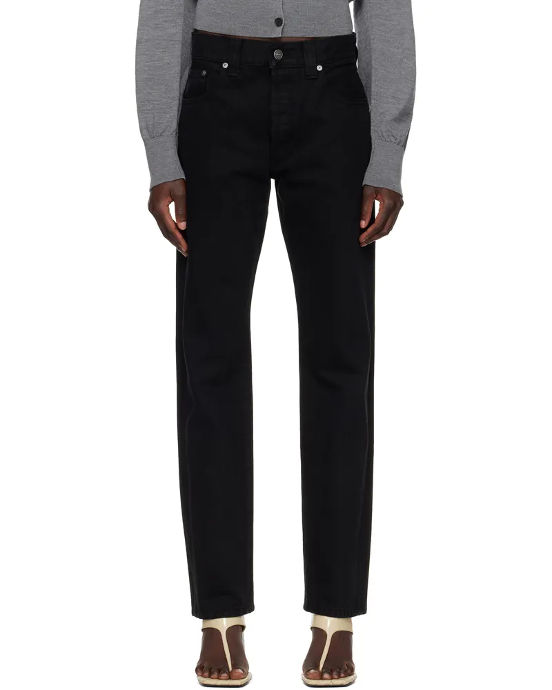 KHAITE Black Callum Jeans 078