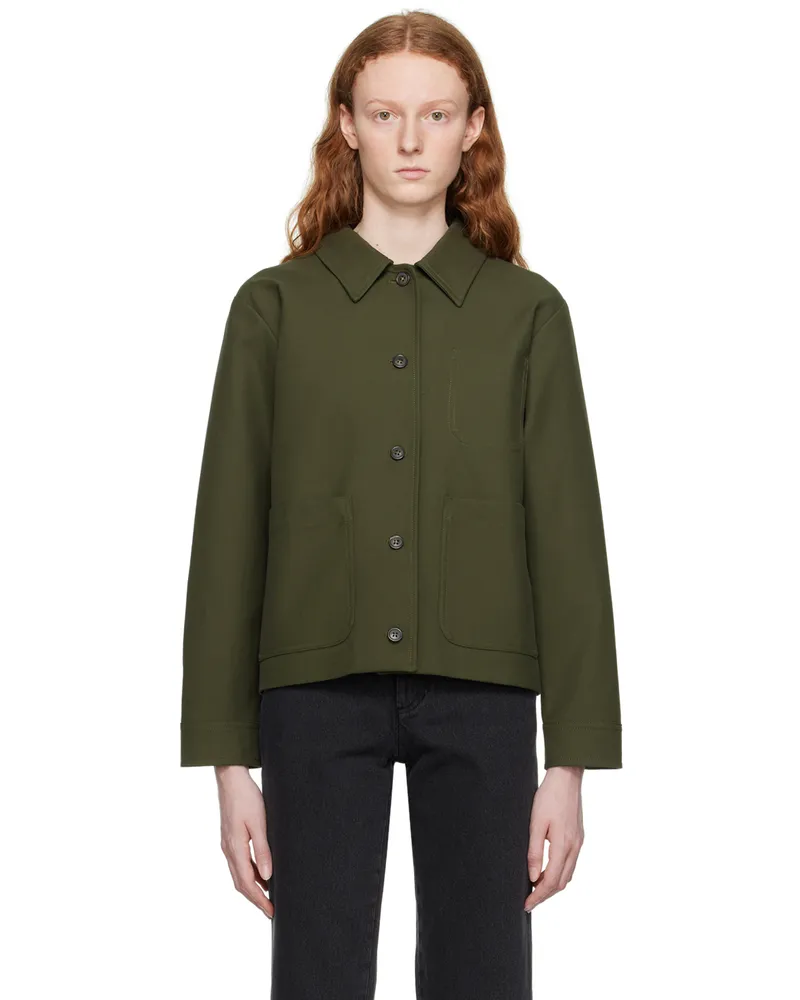 A.P.C. Green Nikkie Jacket Kaf