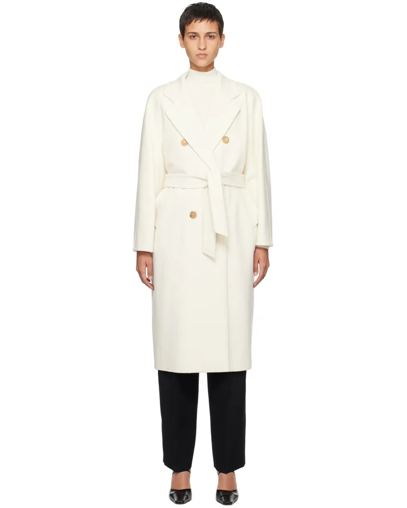 Max Mara Off-White Madame Coat 021