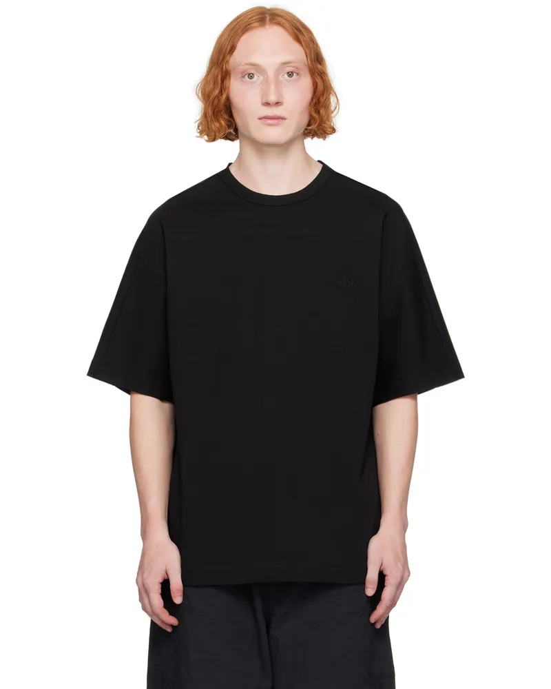 JUUN.J Black Essential T-Shirt 5