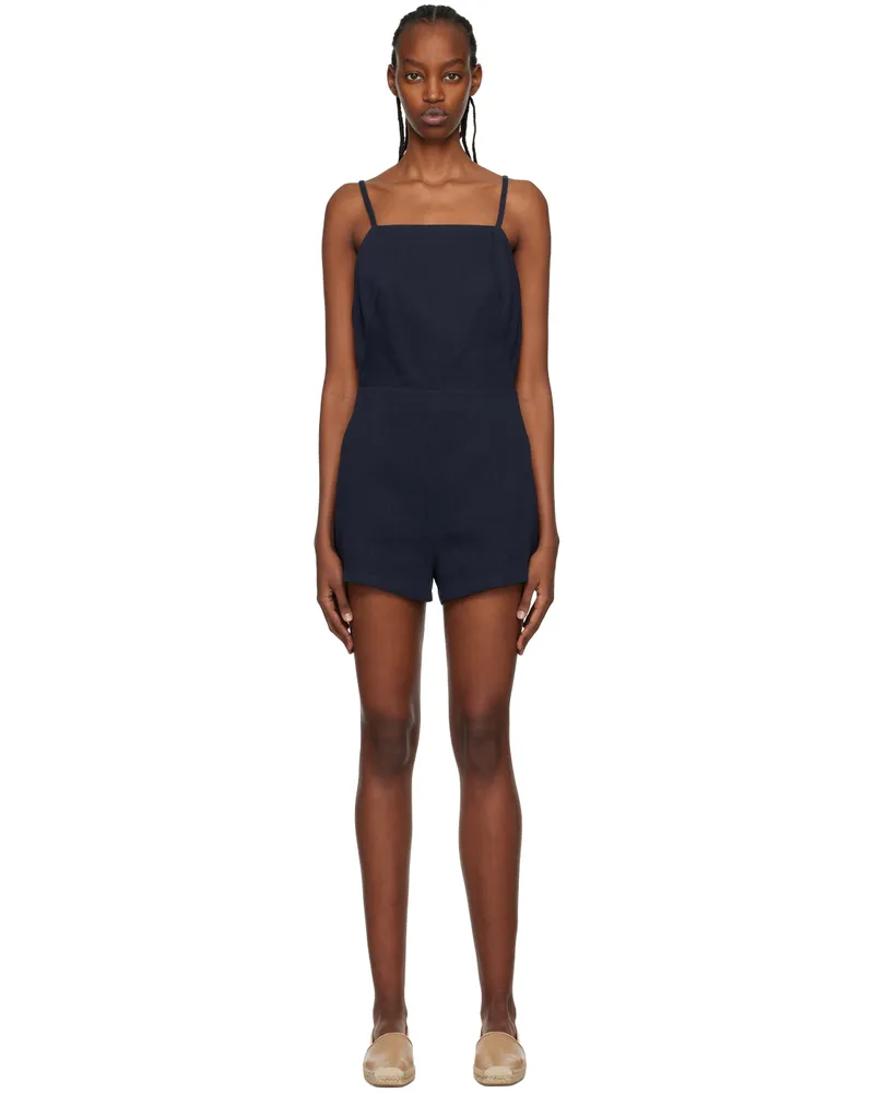 Max Mara Navy Pepaia Romper 001