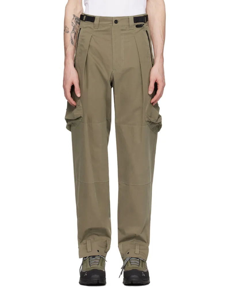 Hyein Seo Khaki Military Cargo Pants Khaki