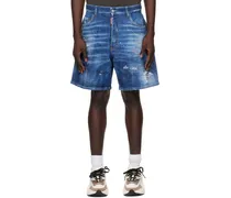 Blue Boxer Denim Shorts